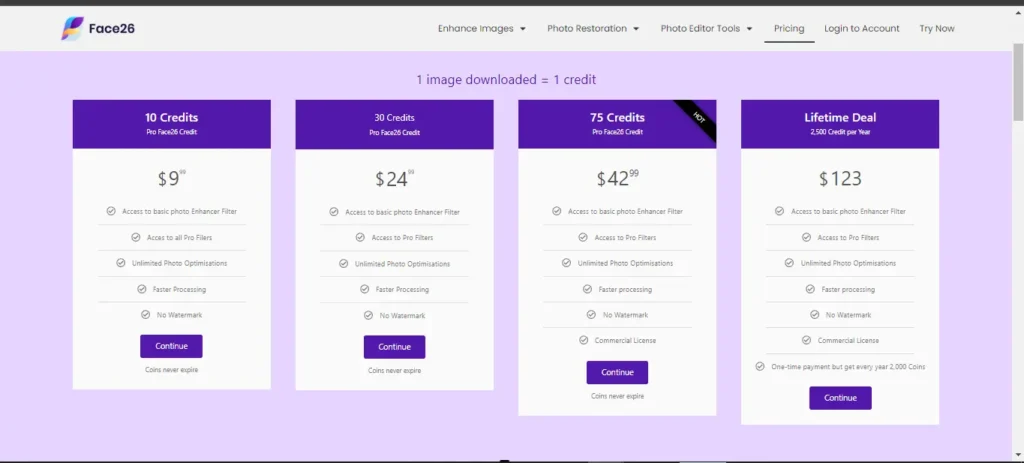 Face26 AI License Costs