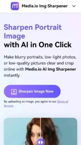 Image Sharpener - AI Image Enhancer